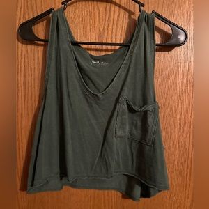 Aerie cropped oversized tank
